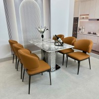 BỘ BÀN ĂN THẠCH ANH 21