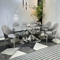 BỘ BÀN ĂN THẠCH ANH 91