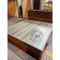 Giường ngủ gỗ MDF có kệ sách đa năng