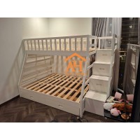 Giường Tầng Ah192 1m/1m4 Trắng
