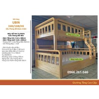 Giường Tầng UBIN 1m6/1m8