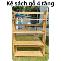 Kệ Sách 4 Tầng 80cm