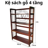 Kệ Sách 4 Tầng 90cm