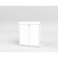 Tủ Giày Gỗ Ngang 70cm Trắng