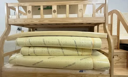 Giường tầng cho bé gái giá rẻ dễ thương