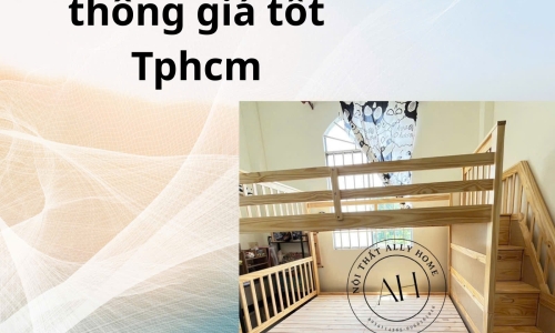 Giường Tầng Gỗ Thông Giá Tốt Tại TPHCM