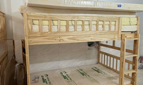 Giường tầng người lớn chắc chắn cho phòng nhỏ