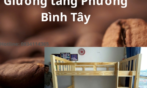 Giường tầng Phường Bình Tây