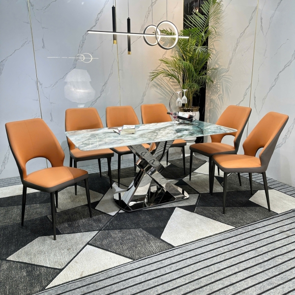 BỘ BÀN ĂN THẠCH ANH 11