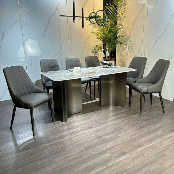 BỘ BÀN ĂN THẠCH ANH 101