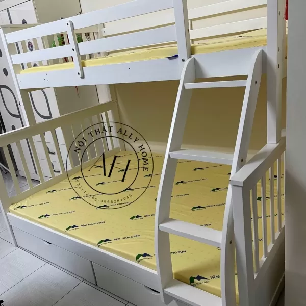 Giường 2 Tầng AH028 Trắng