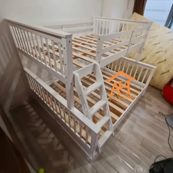 Giường Tầng AH068 m/m4 Trắng