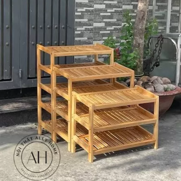 KỆ SÁCH 5 TẦNG 60cm tự nhiên