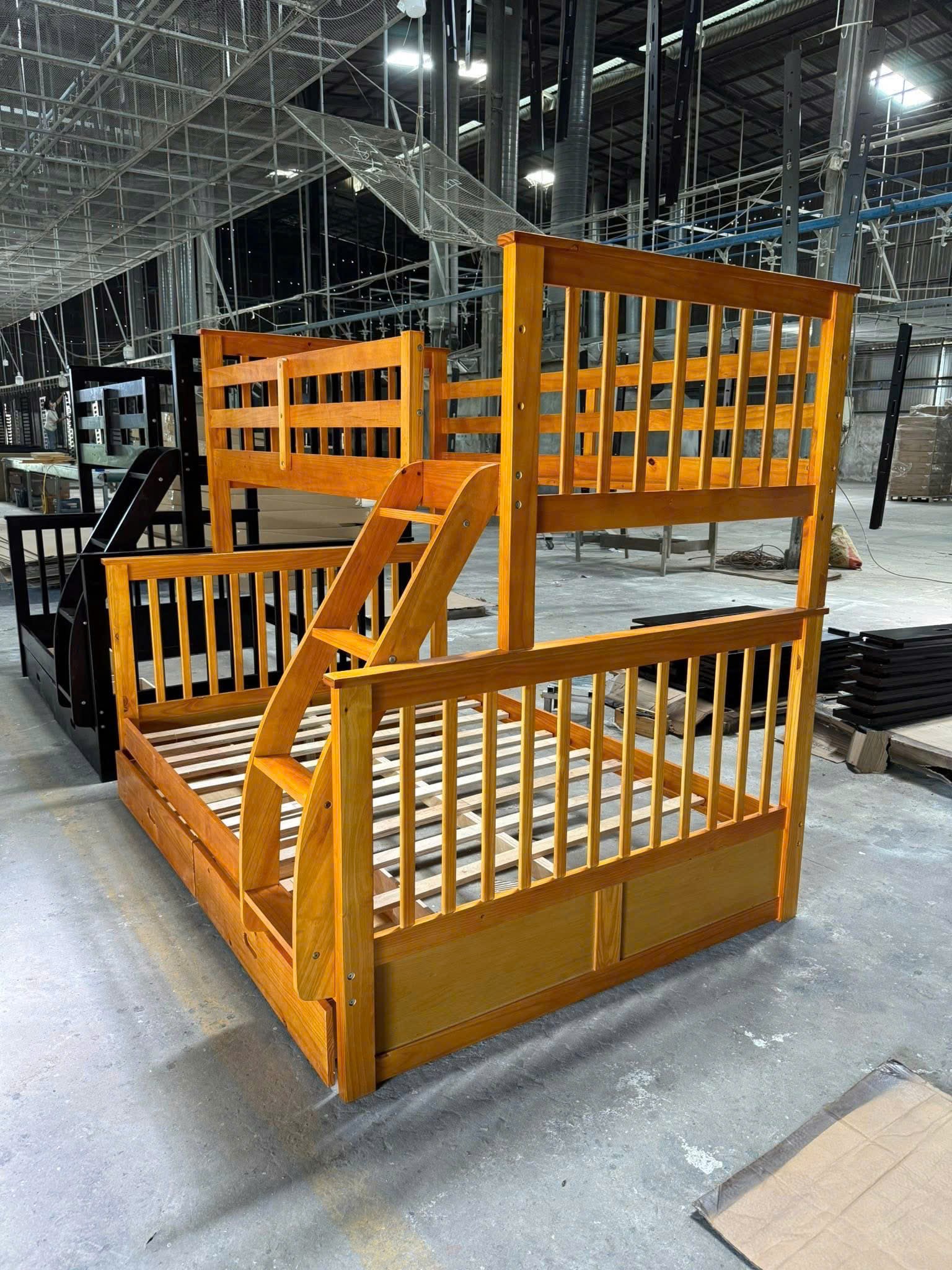  Giường 2 tầng AH028 Vàng