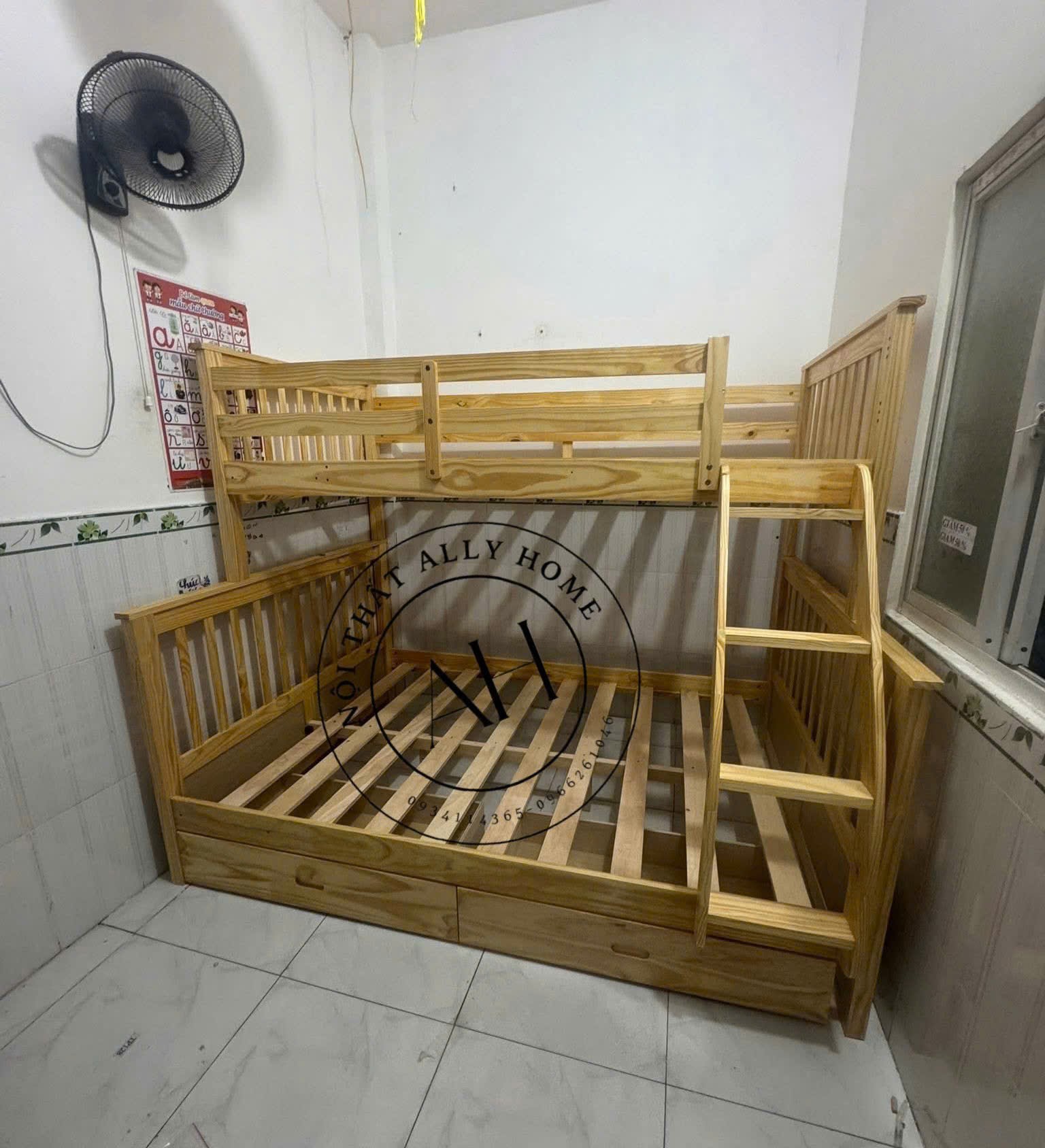 Giường Tầng AH028 1m,1m4