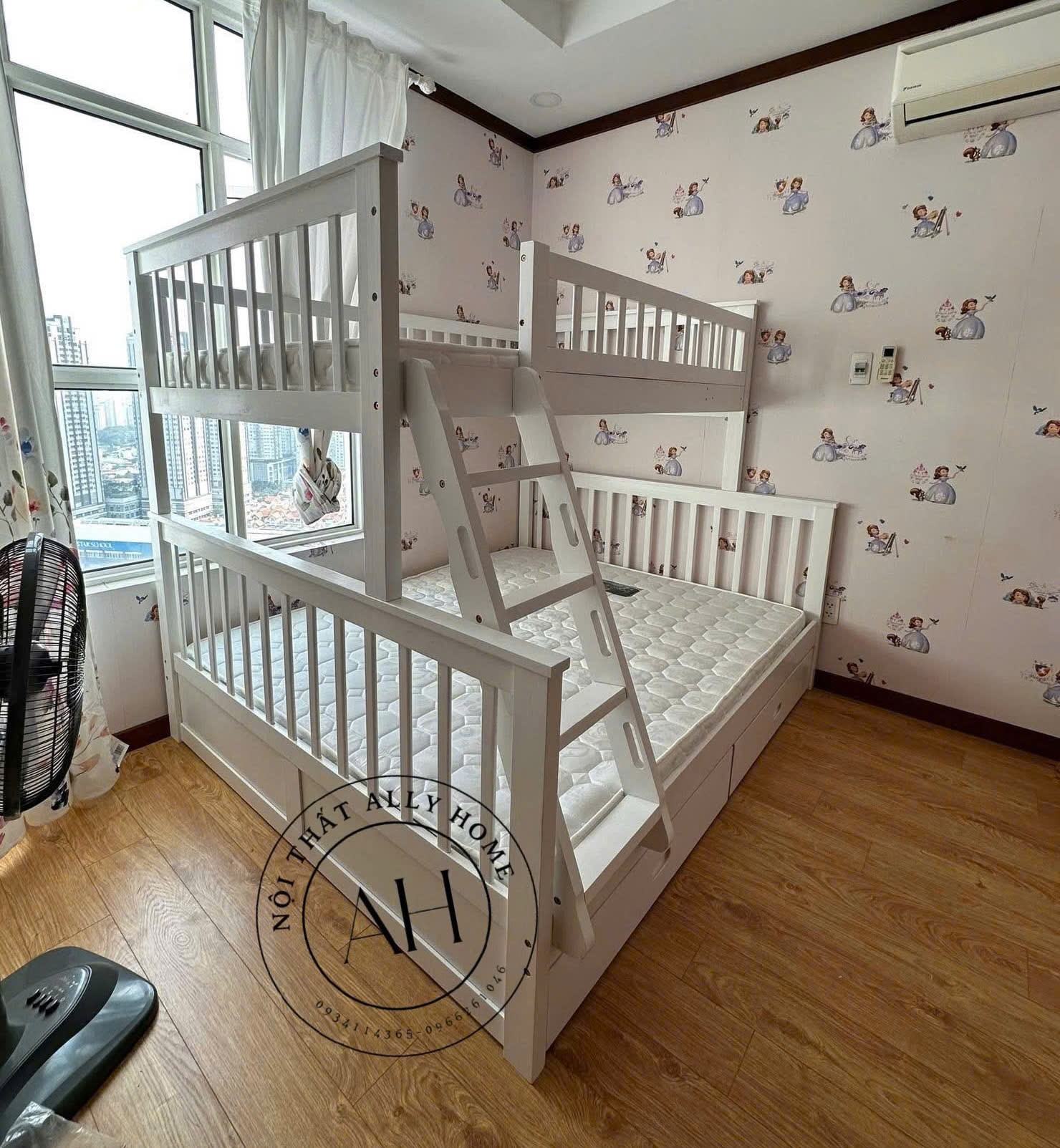 Giường Tầng AH068 1m,1m4