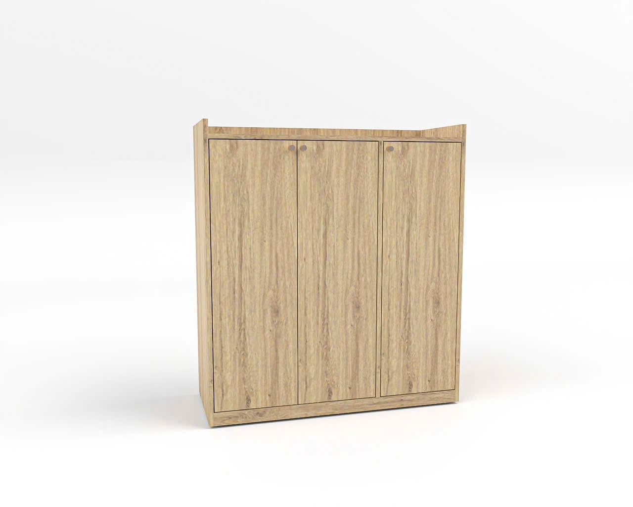 Tủ Giày Gỗ 3 Cánh