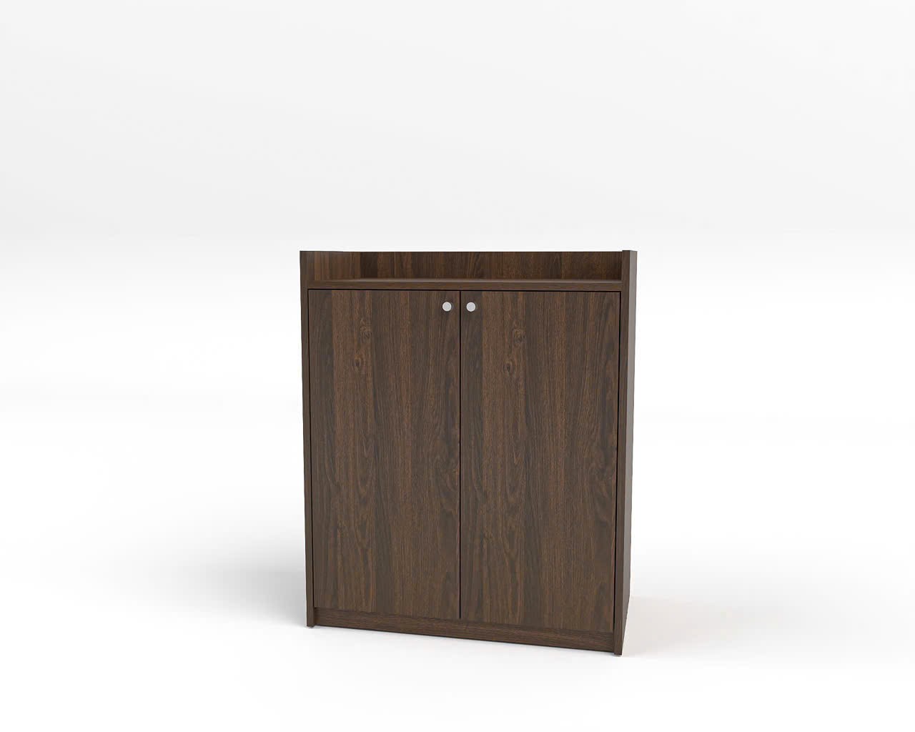 Tủ Giày Gỗ Ngang 70cm Nâu