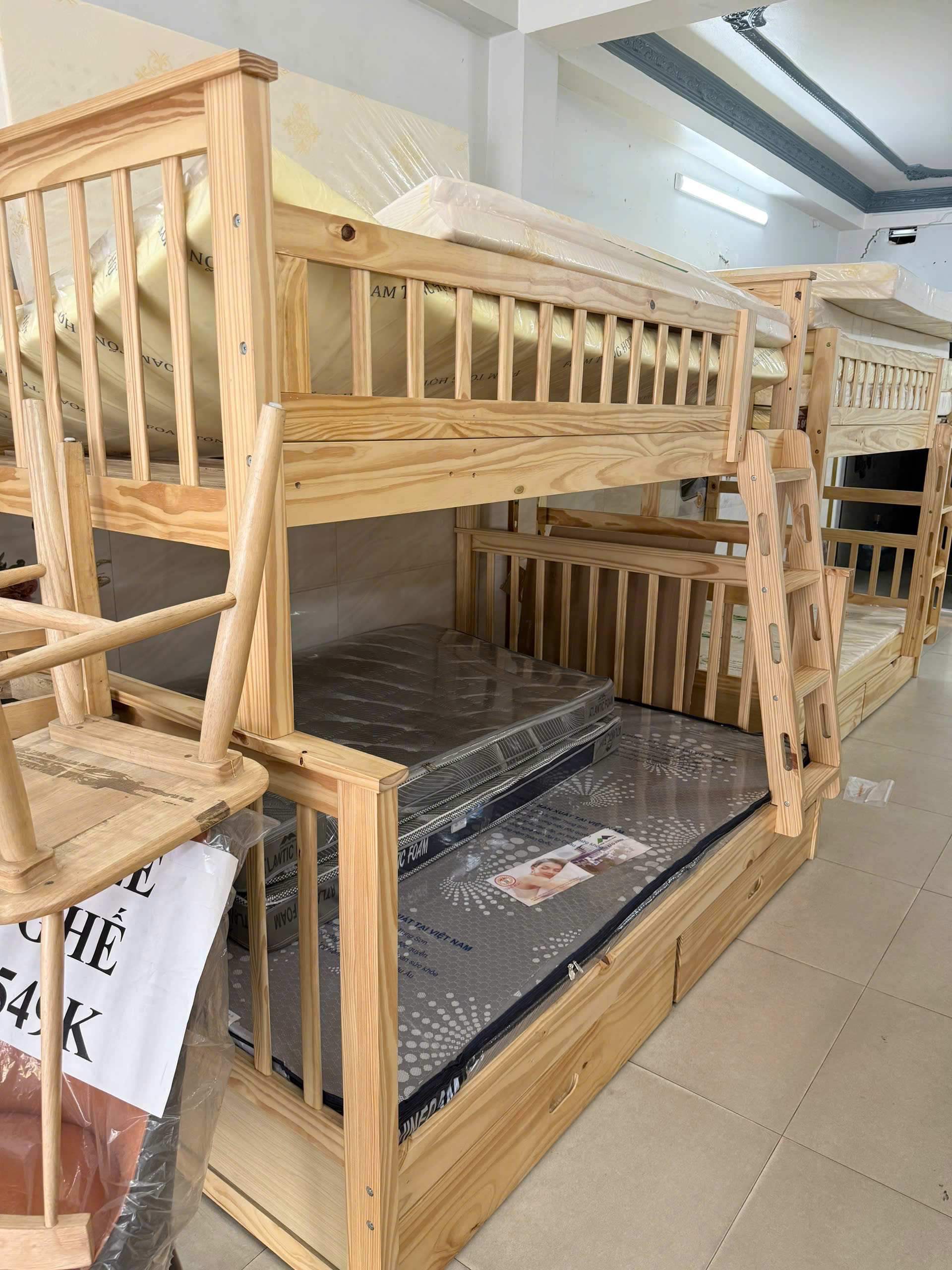 Giường tầng 2 tầng giá rẻ tại TPHCM