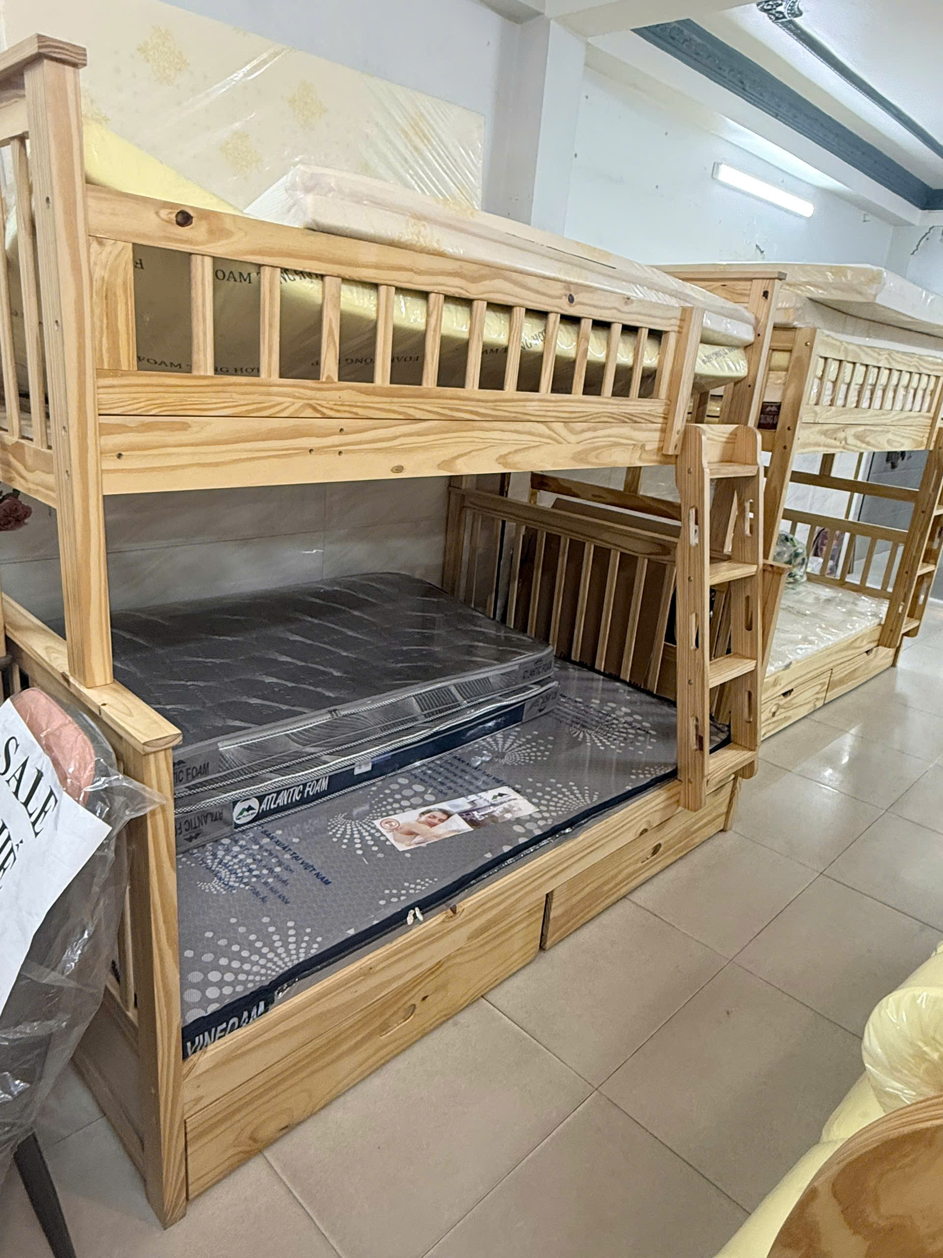 Giường tầng giá rẻ chất lượng tốt, bảo hành dài