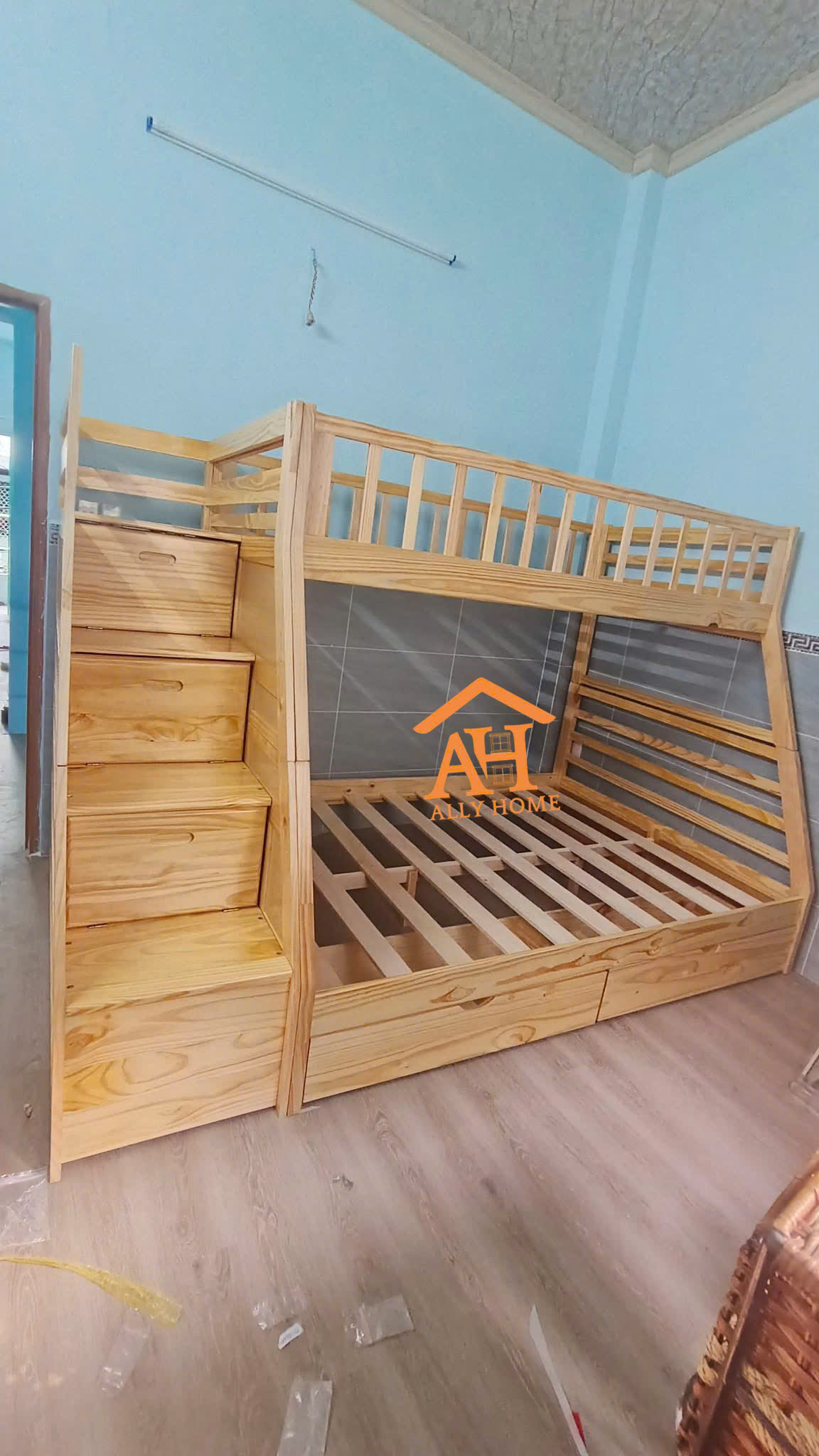 Giường tầng giá rẻ Phường Đông Hưng Thuận