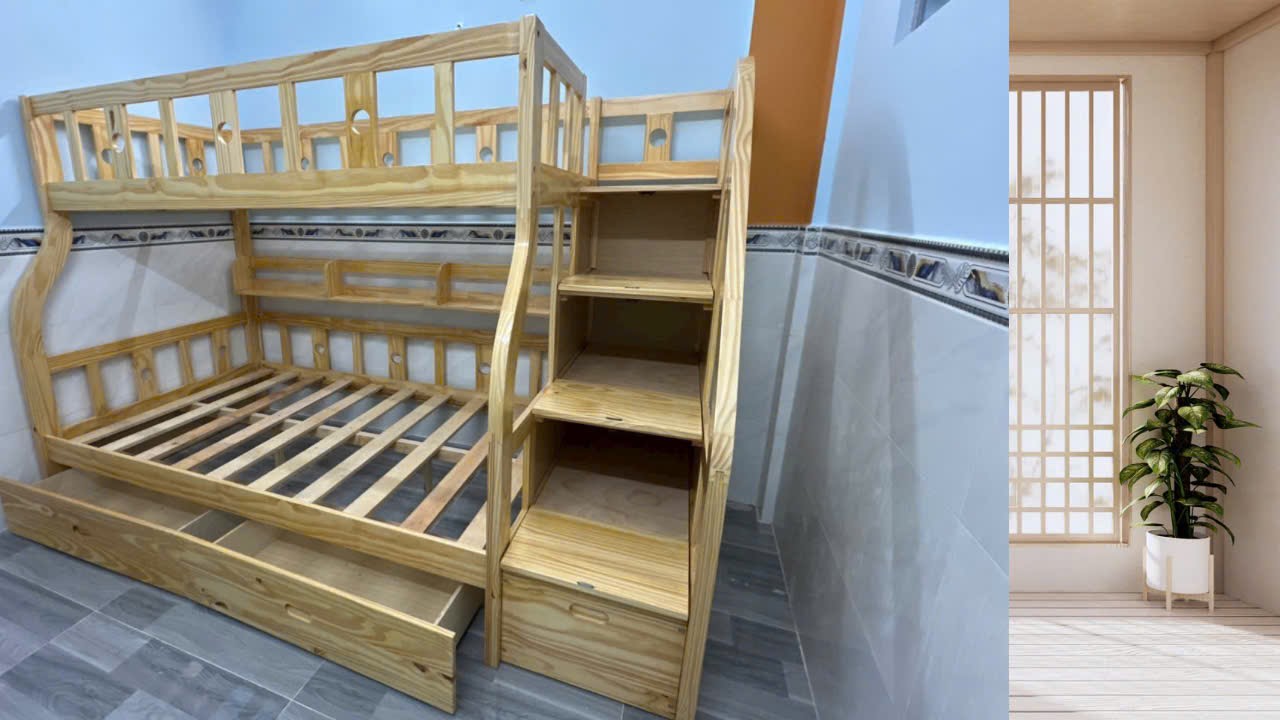 Giường tầng giá rẻ Phường Tân Uyên