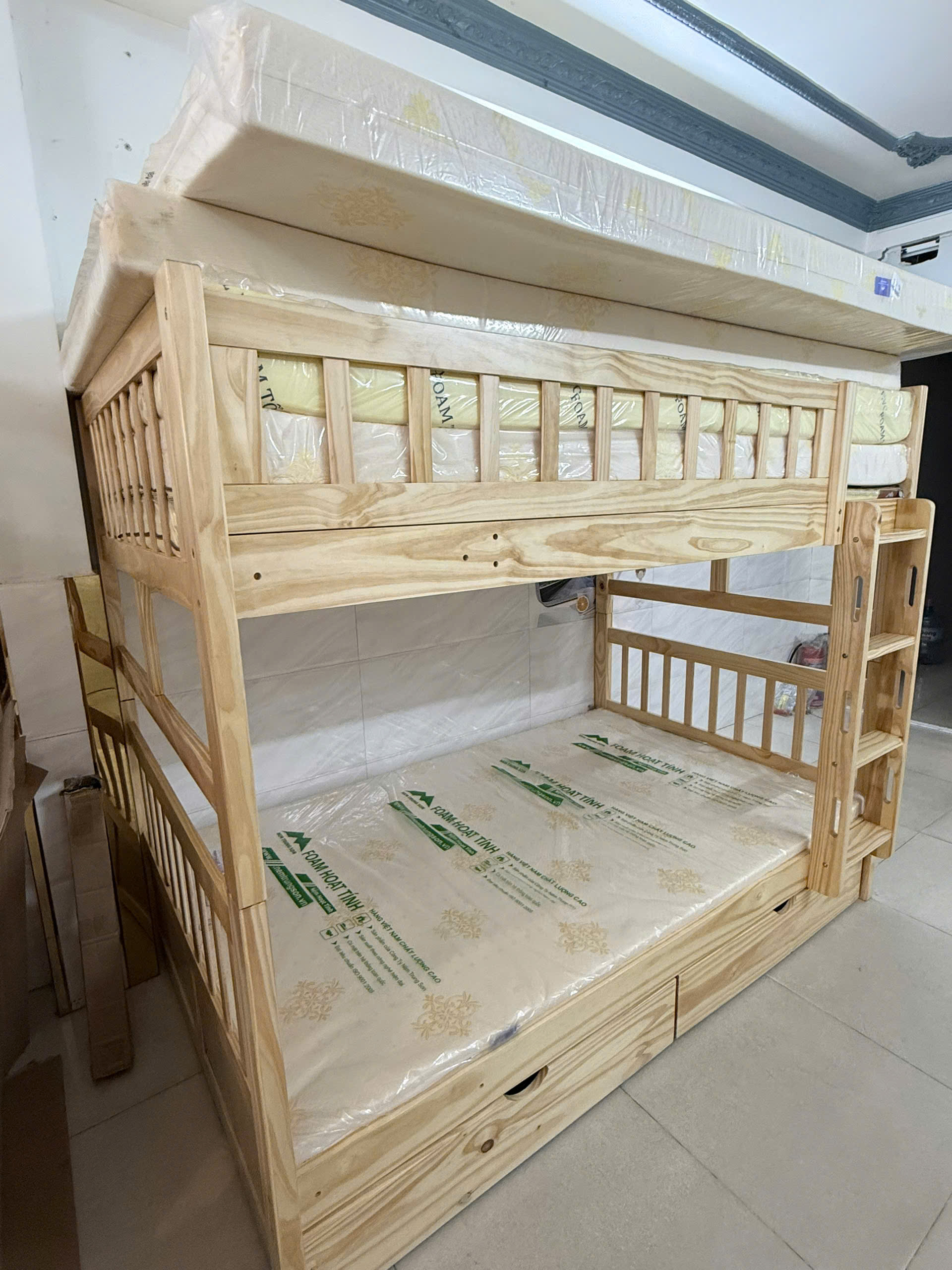 Giường tầng người lớn lắp ráp nhanh