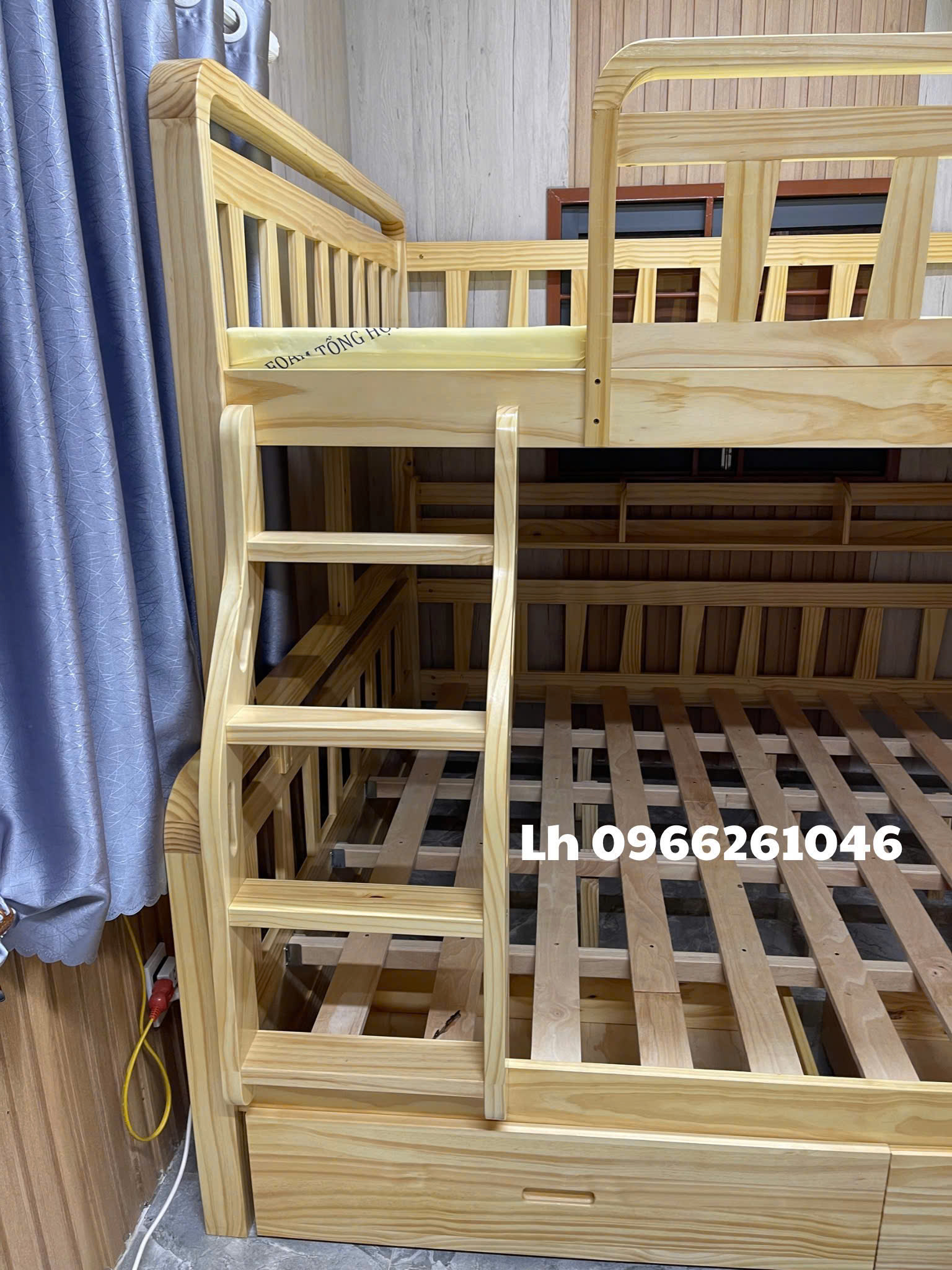 Giường tầng người lớn TPHCM chắc chắn – chịu lực tốt