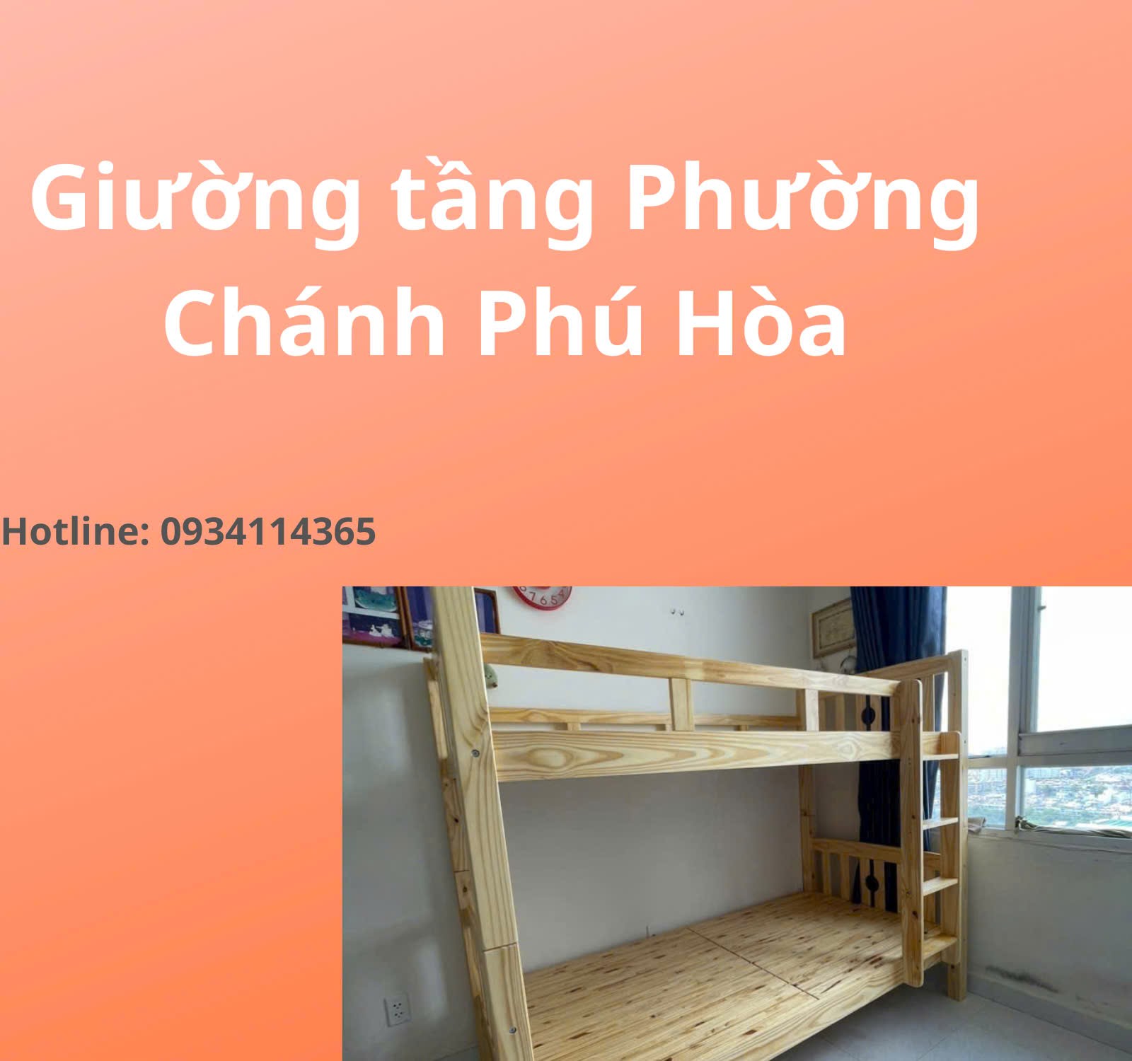 giường tầng phường chánh phú hòa
