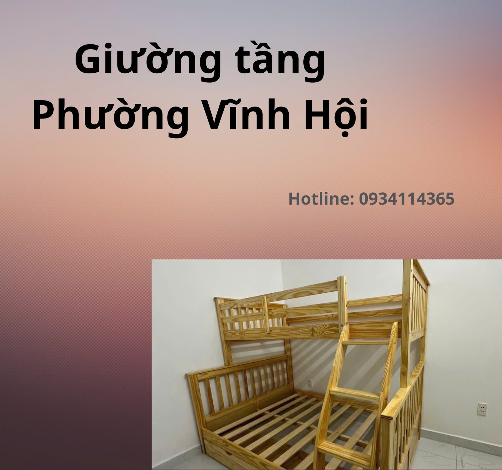 giường tầng phường vĩnh hội