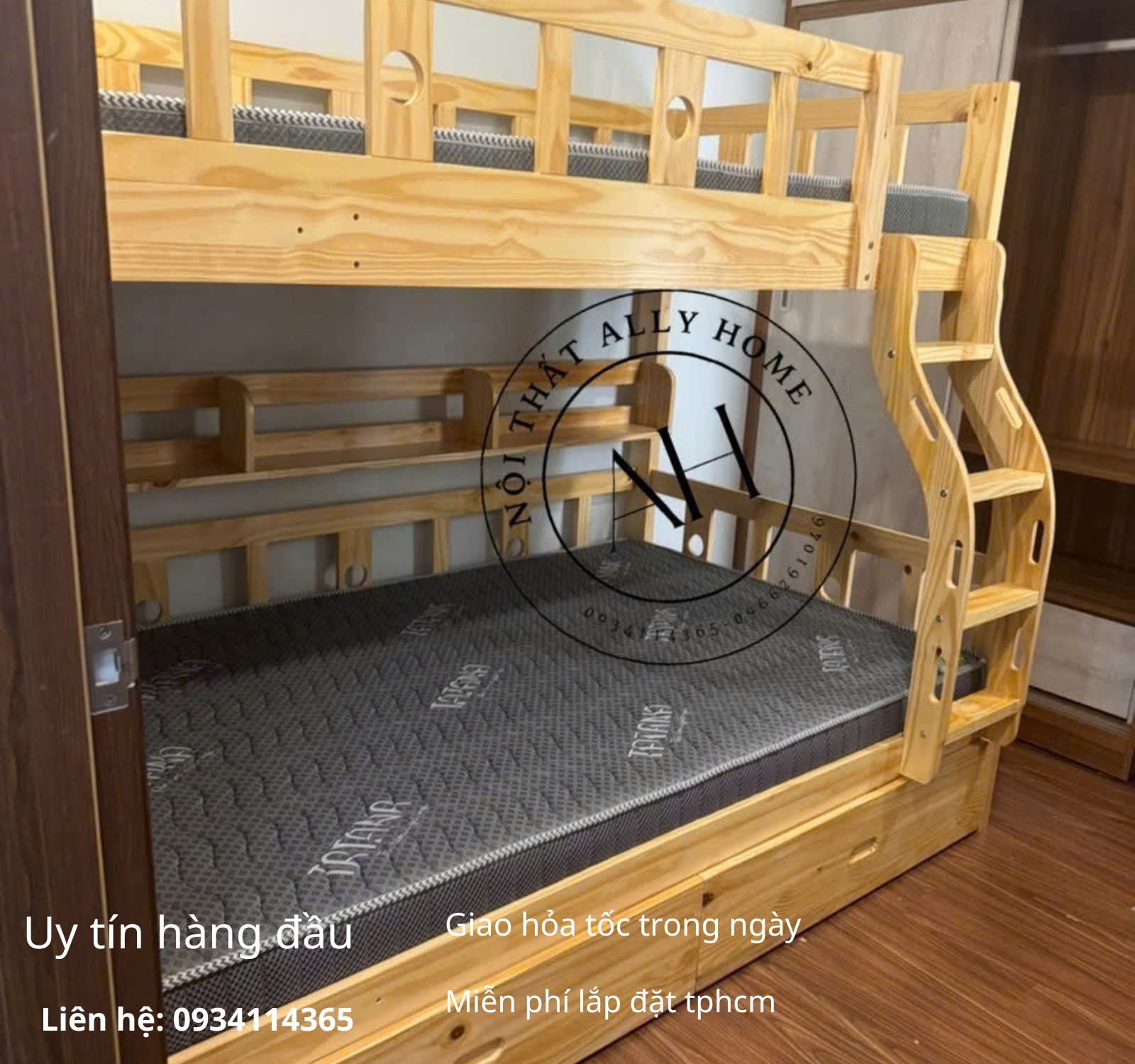 Giường tầng TPHCM địa chỉ mua hàng uy tín nhất