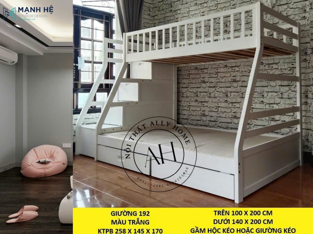 Giường tầng TPHCM Phường Tam Long